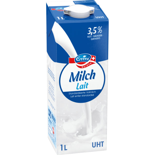 EMMI Bio Vollmilch UHT – 3,9% Fett – 1 l