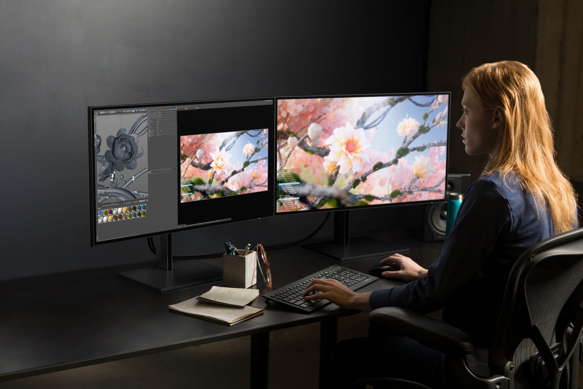 HP Z25xs G3 – Monitor, 25", 2560 × 1440 (WQHD), Schwarz