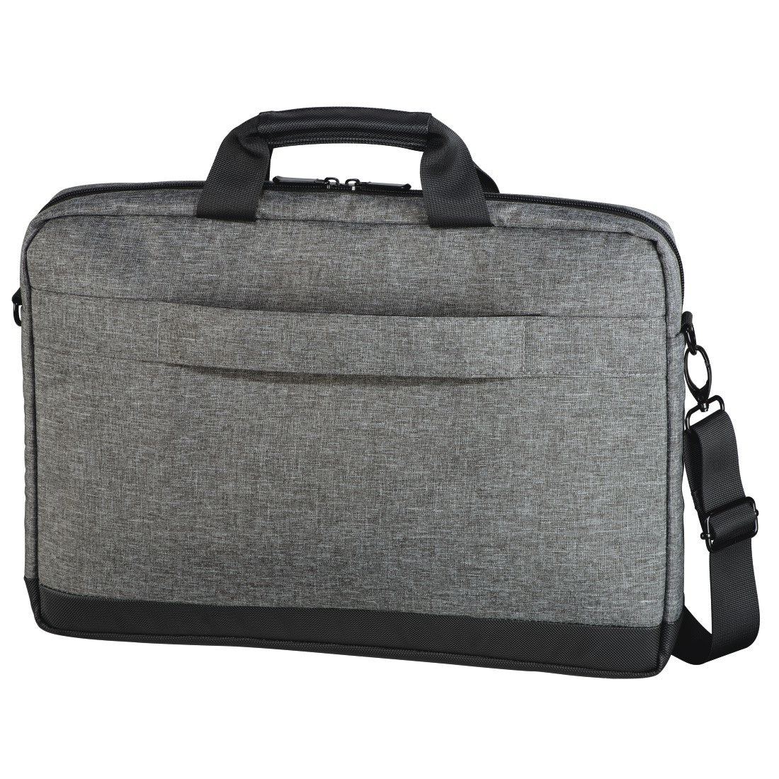 Hama Terra Notebook-Tasche – 10 l, wasserabweisend, Aufsteckfunktion, Polyester, grau