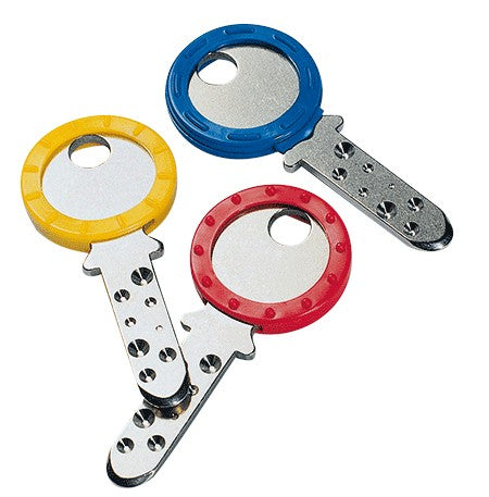 Rieffel Schlüsselring – Kunststoff, Mehrfarbig, Ø 25 mm, 6er-Pack