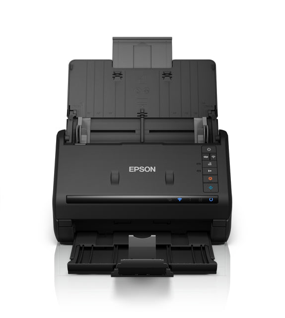 Epson WorkForce ES-500W II – Dokumentenscanner, A4, Duplex, 35 ppm, 600 dpi, ADF 100 Blatt, WLAN, USB