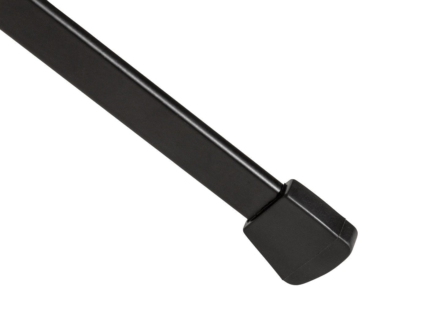 Bemero Notenständer 51–120 cm – höhenverstellbar, faltbar – Stahl, schwarz – MSS-8090BK