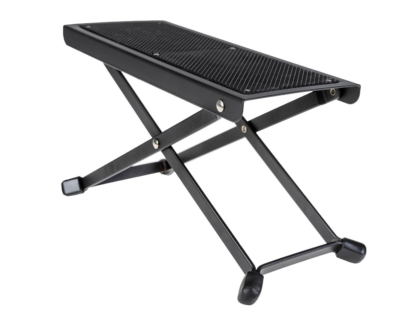 Bemero Fussstütze – Trittfläche 250 × 105 mm, schwarz, Kunststoff, Stahl