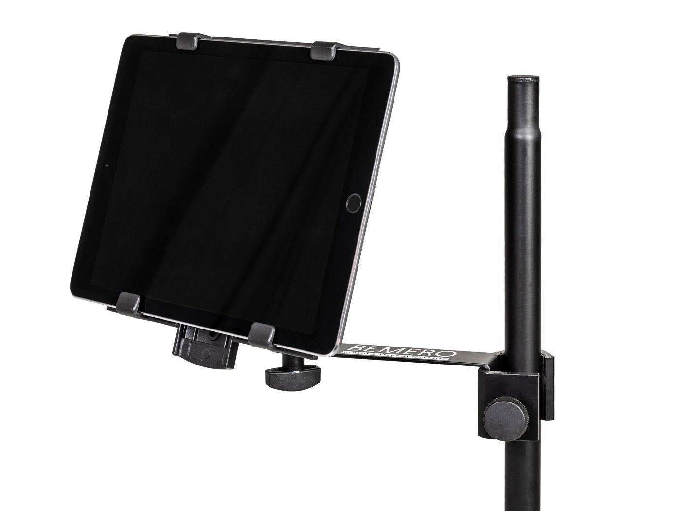 Bemero Tablet-Tischhalterung – für Tablets bis 11", Klemmhalterung, neigbar – Schwarz