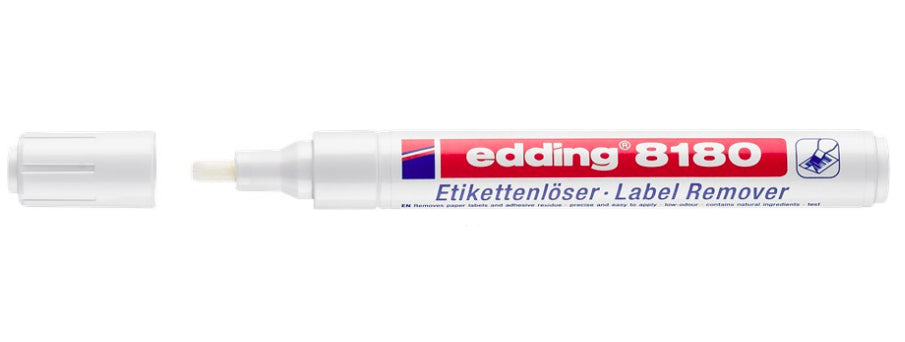 Edding 8180 Kleber-/Etikettenentferner – Meisselspitze – 1 Stk.
