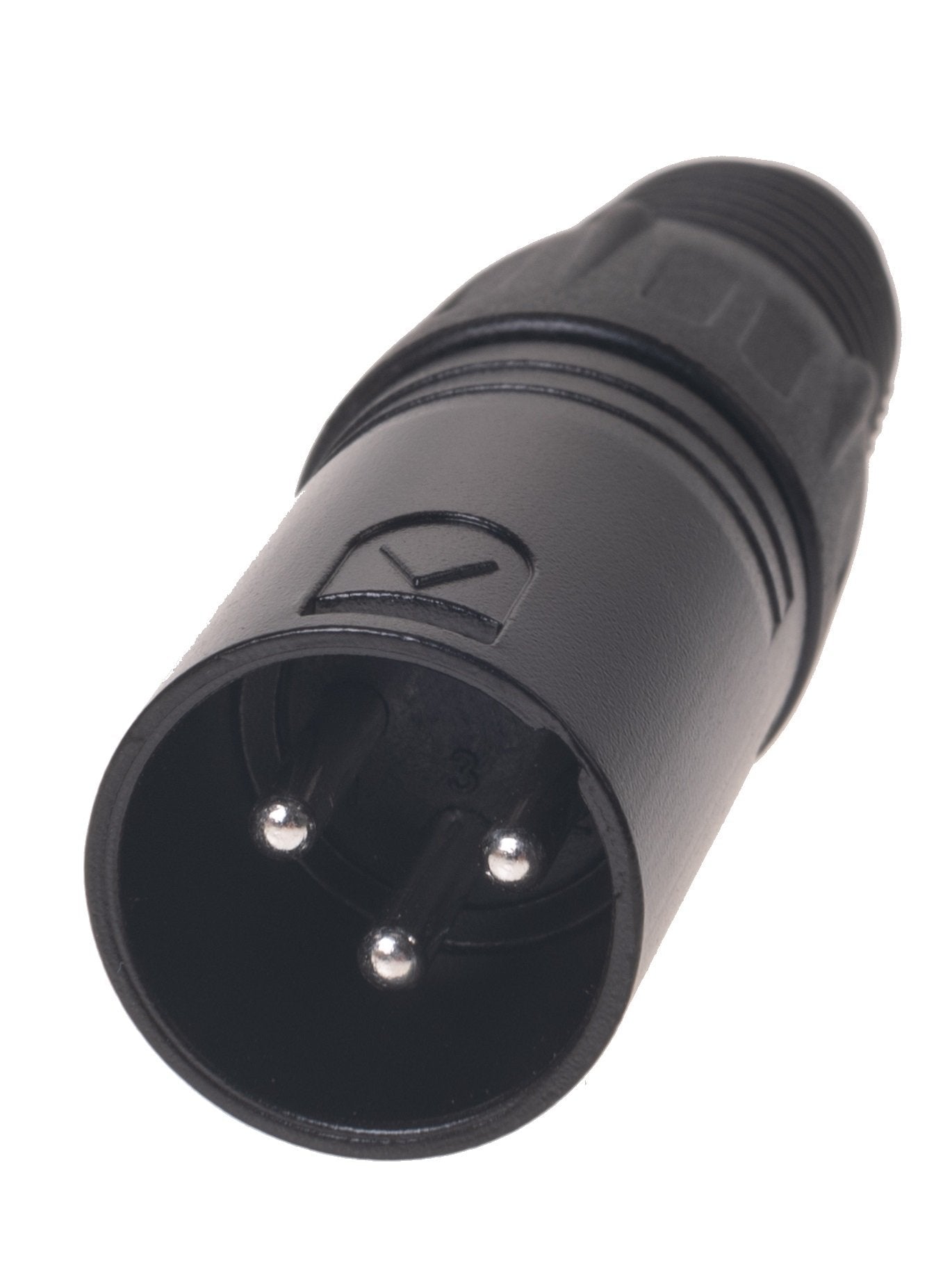 Bemero BC1001BK-M – XLR-Stecker – 3-polig, männlich – schwarz