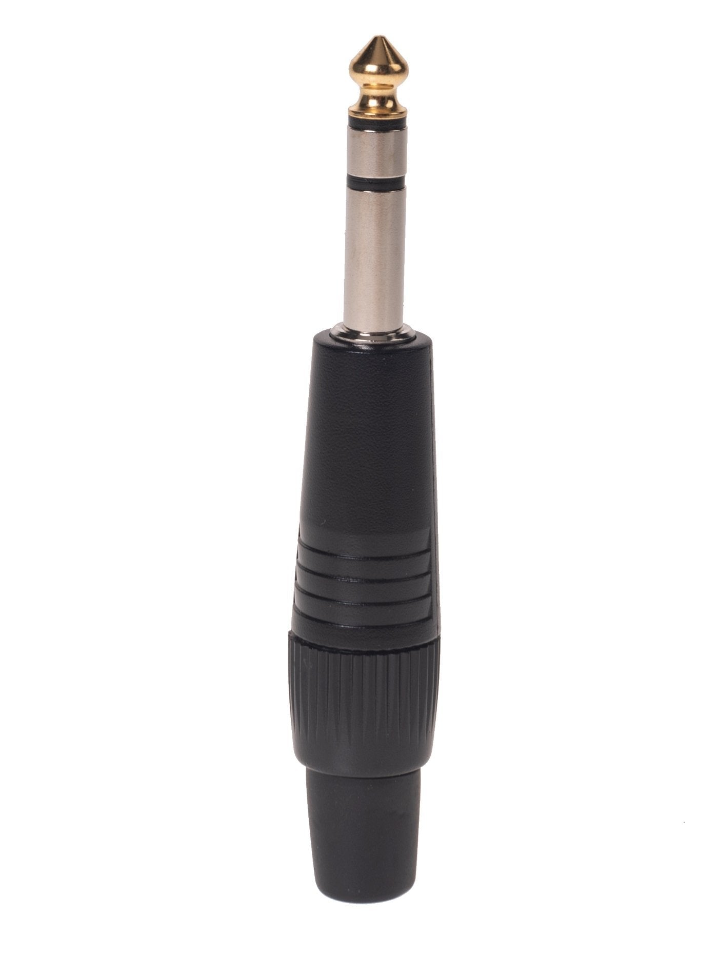 Bemero BC2002BK-M – 6,3 mm Stereo-Klinkenstecker, gerade, männlich, schwarz