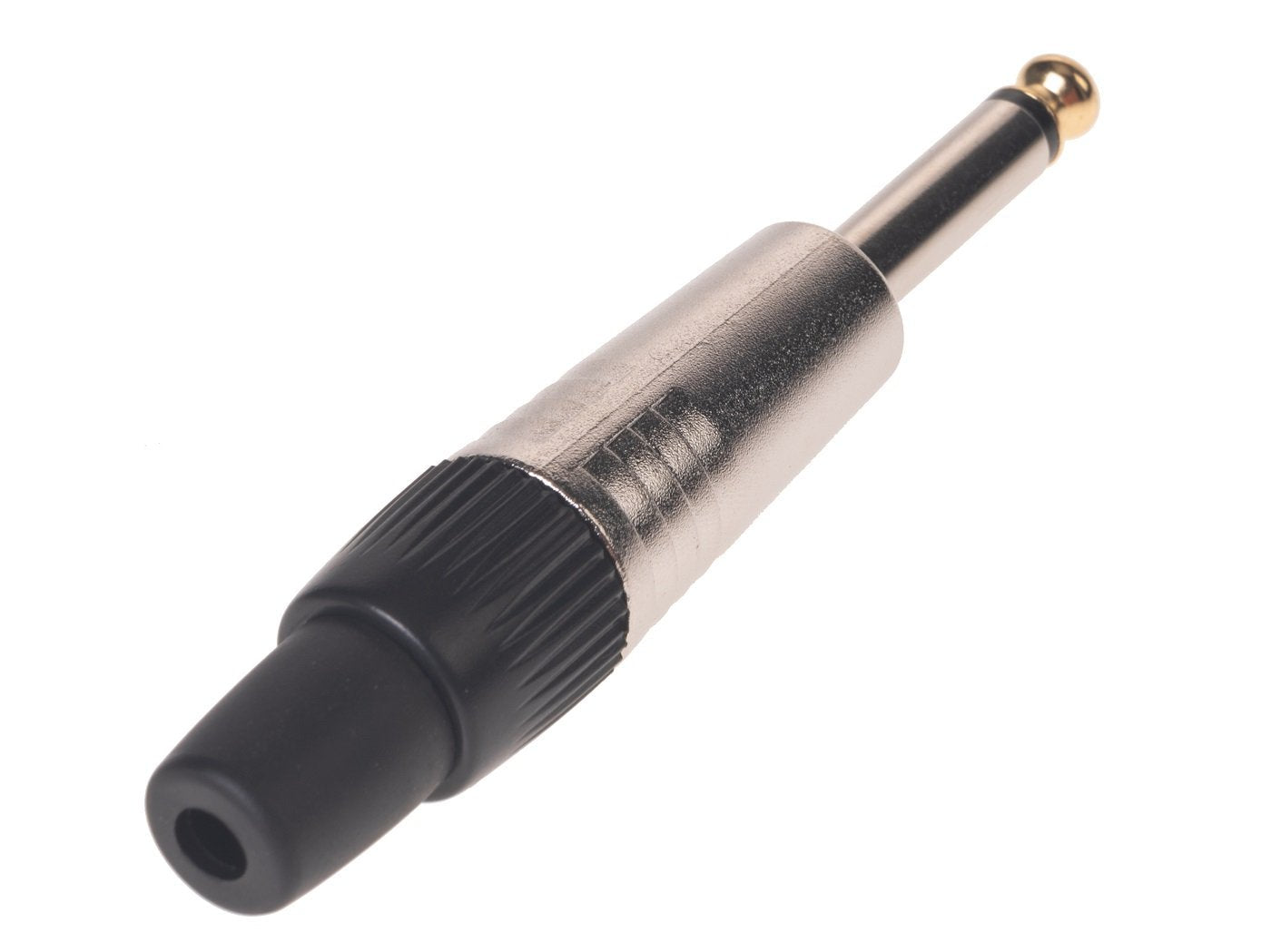 Bemero BC2001NI-M – 6,3 mm Mono-Klinkenstecker, gerade – Gold