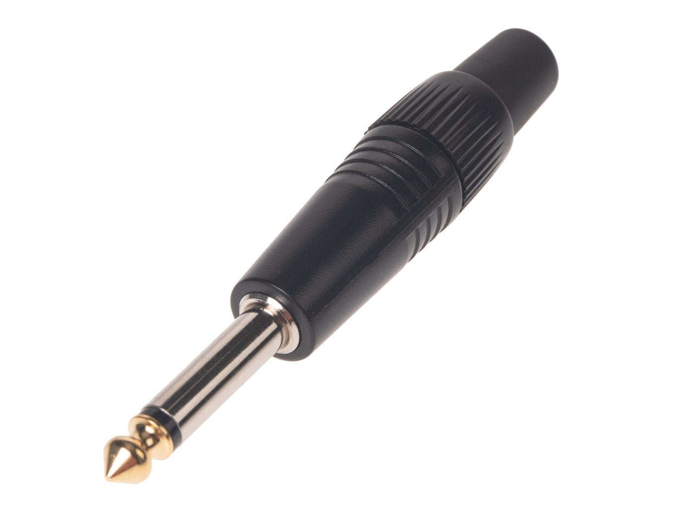 Bemero BC2001BK-M – Klinkenstecker – 6,3 mm, mono, männlich – schwarz