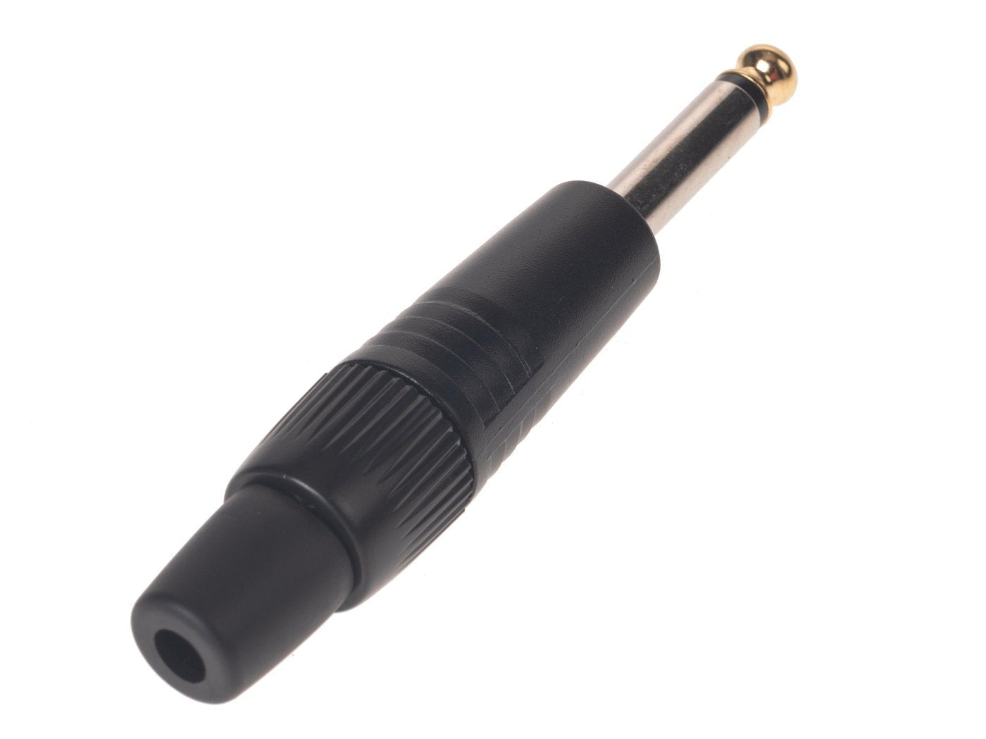 Bemero BC2001BK-M – Klinkenstecker – 6,3 mm, mono, männlich – schwarz