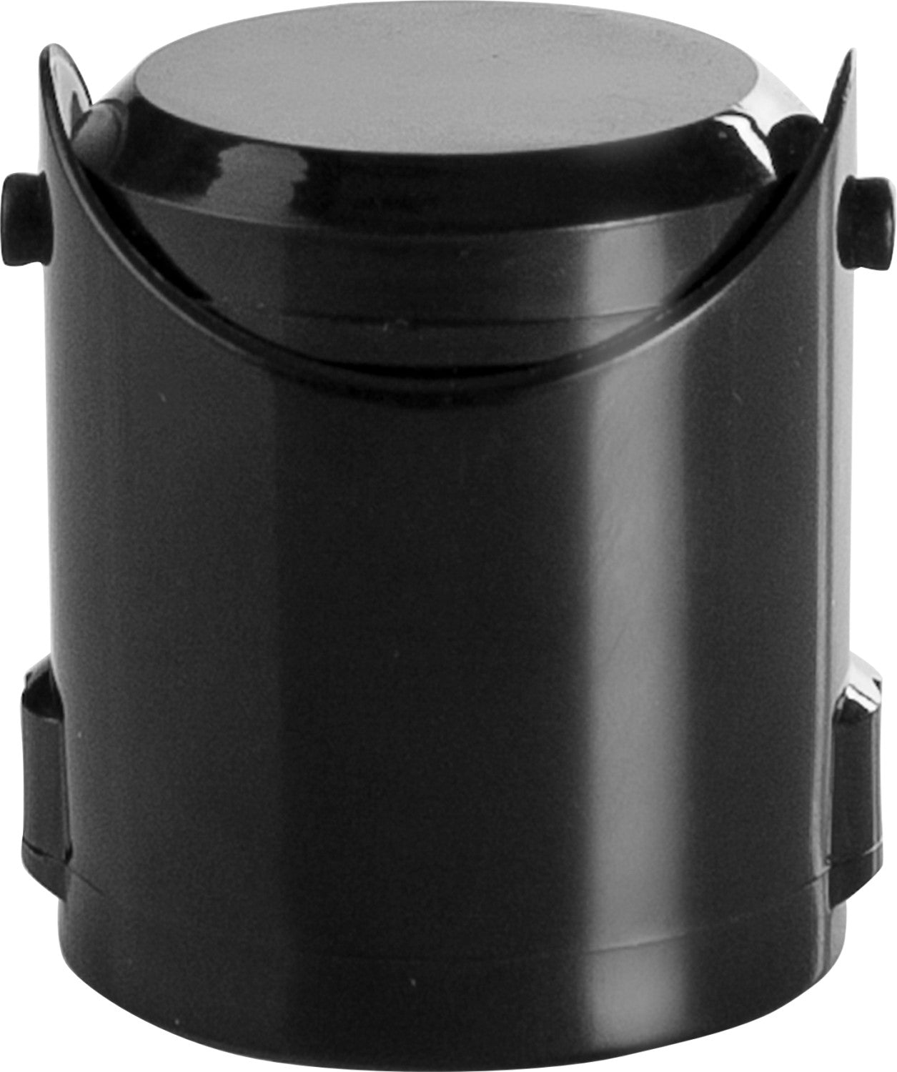 Ibili Champagnerdeckel – Ø 4,5 cm, Kunststoff, Schwarz, 1 Stk., luftdicht, spülmaschinenfest