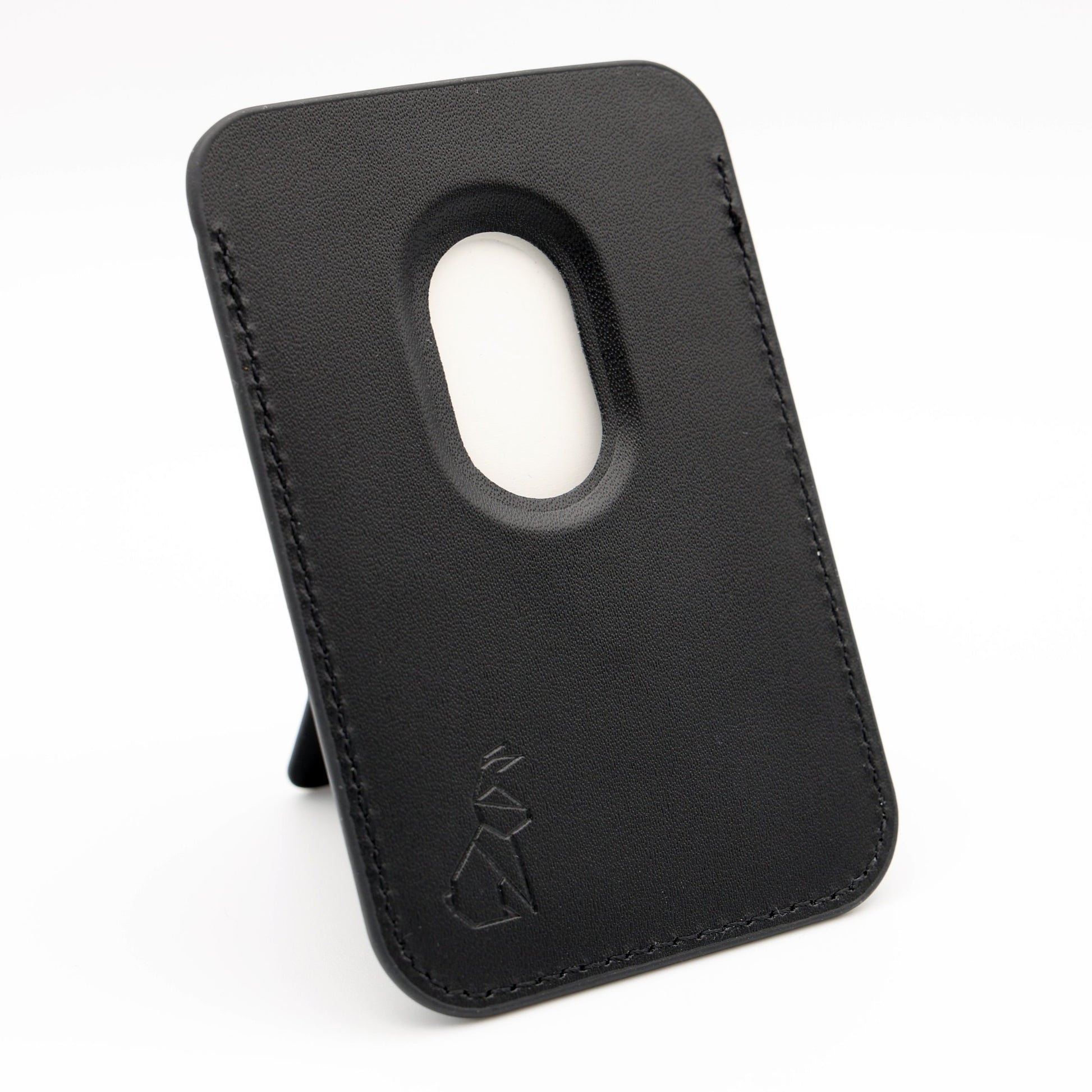 Rabbiter MagCardStand – Kartenhalter/Wallet – magnetisch – für Smartphones – Schwarz