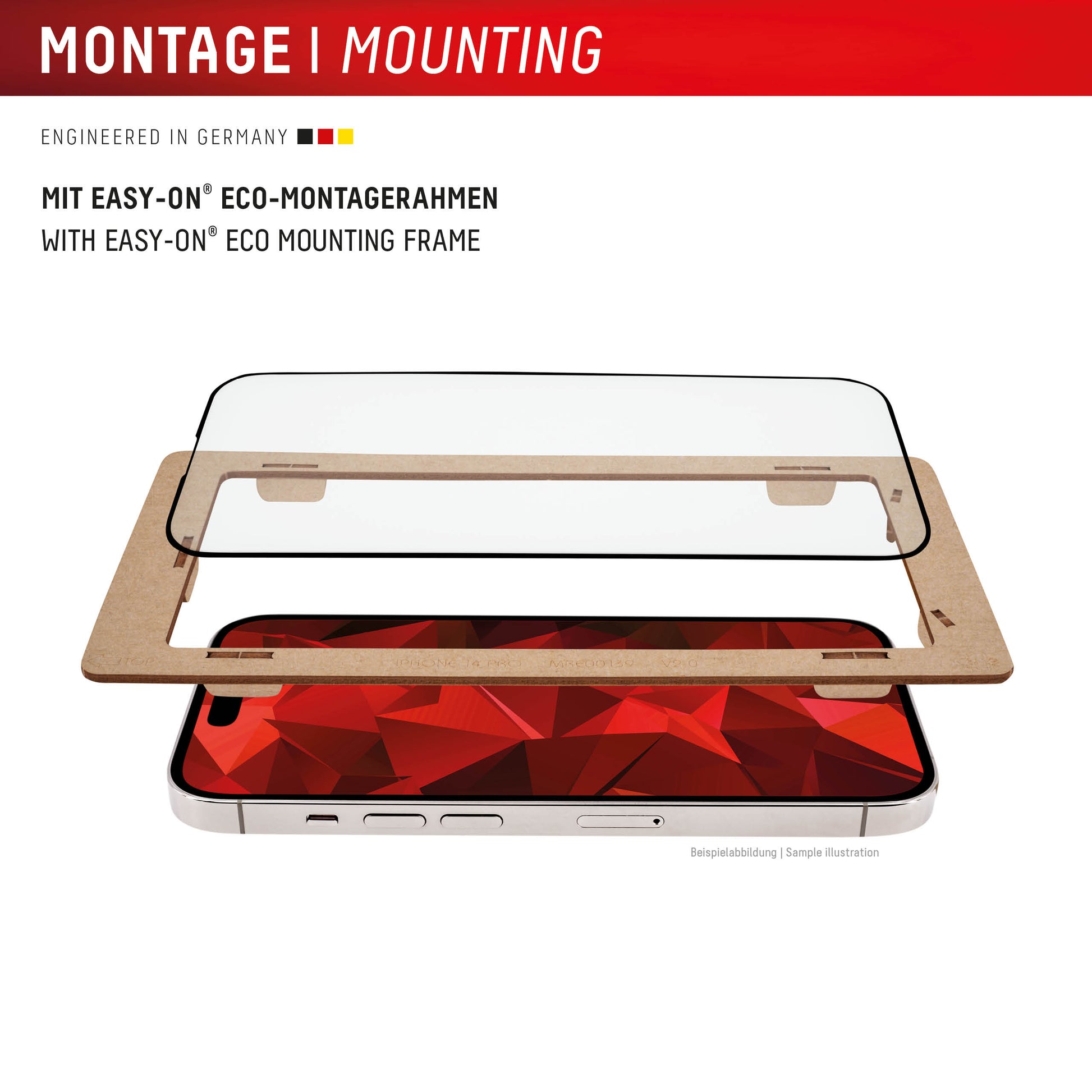 Displex Displayschutz (Panzerglas), Full Cover – für Galaxy S24 FE – mit Applikator