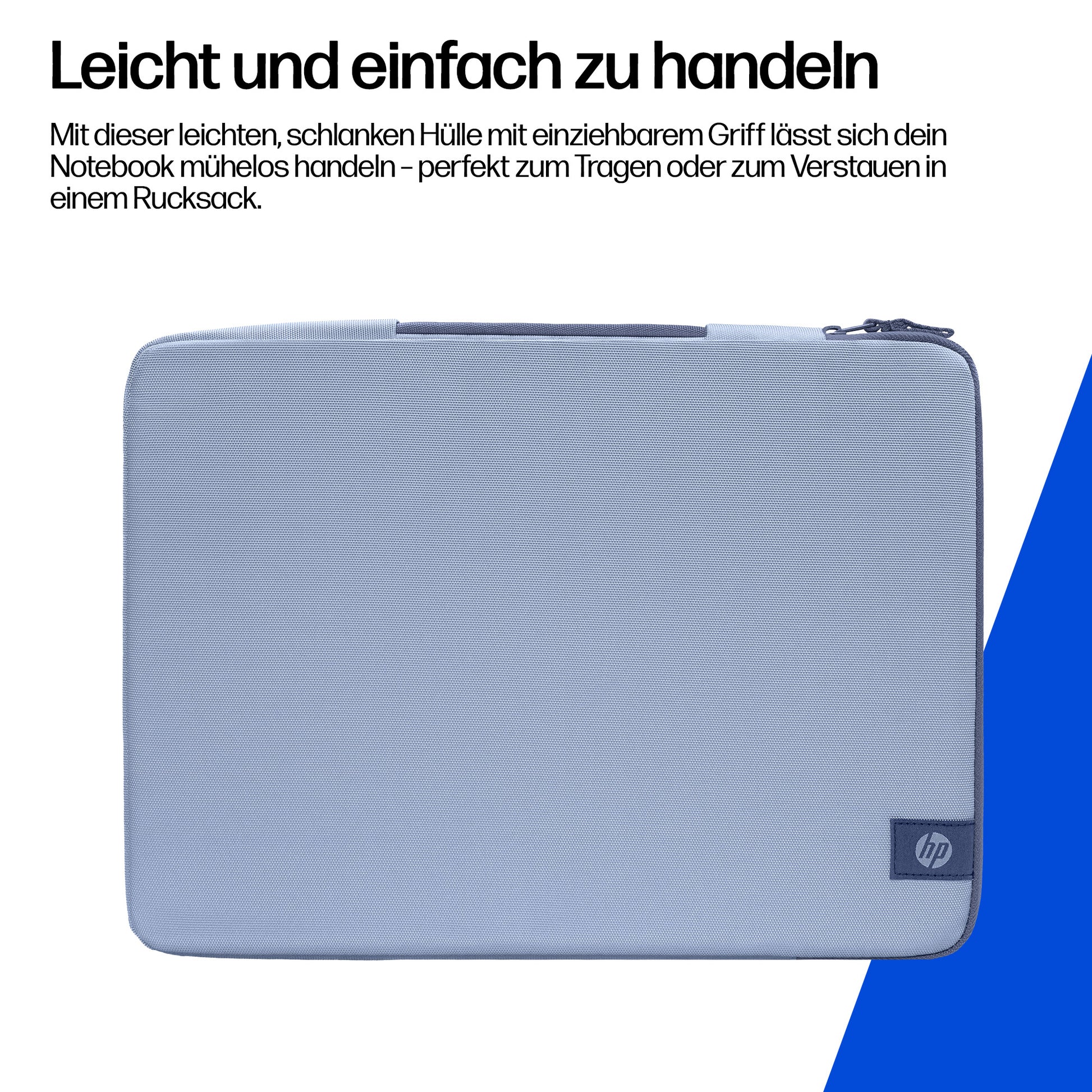 HP Spectre Folio Notebook-Schutzhülle 14" – Eisblau