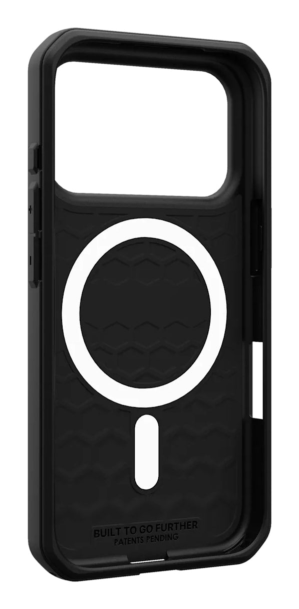 Urban Armor Gear Backcover Civilian LT MS Pro – für Apple iPhone 17 Pro – schwarz – TPU – MagSafe-kompatibel