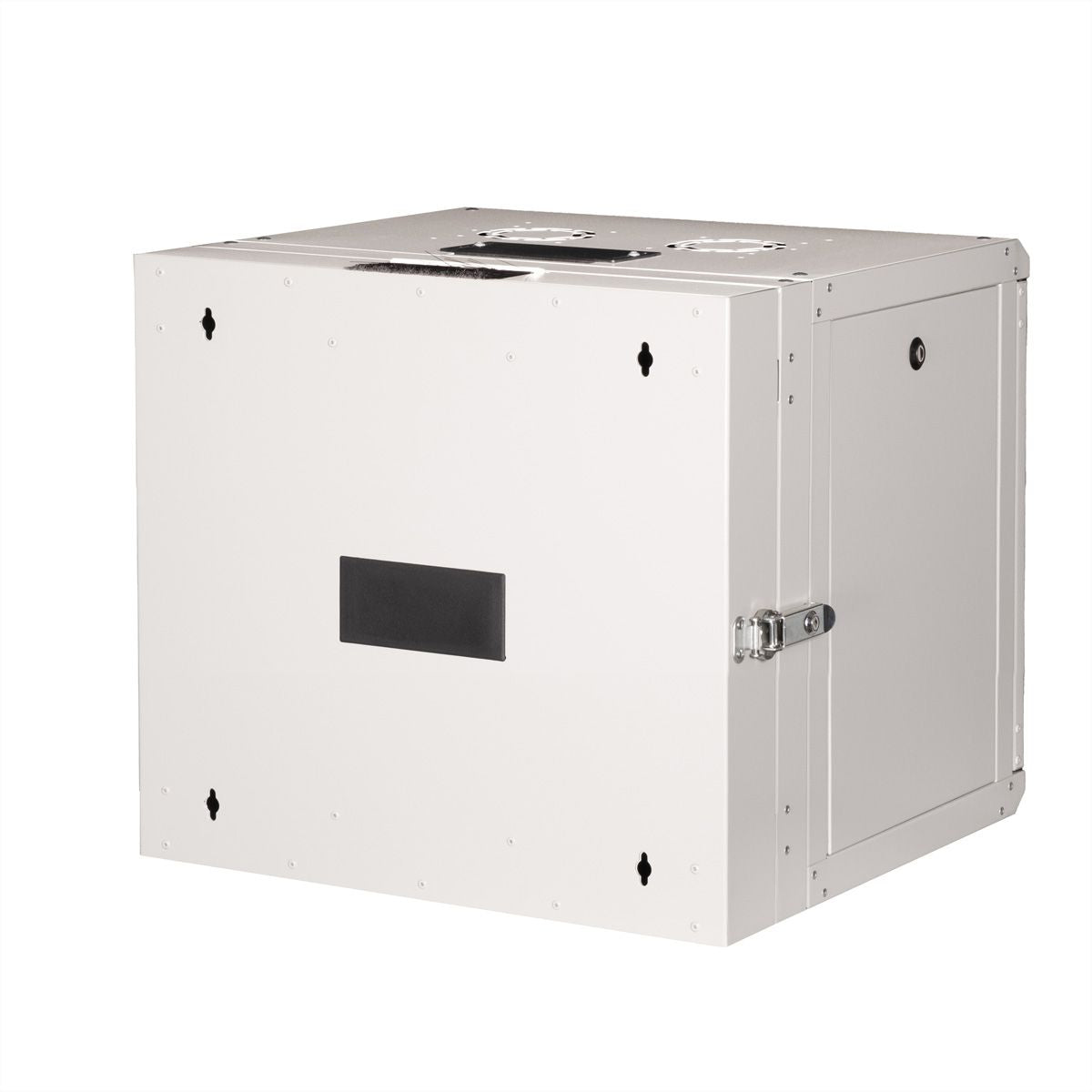 ROLINE Pro – 19" Wandverteiler 7U, IP20, abschliessbar, 600 × 600 × 418 mm, lichtgrau, Stahl