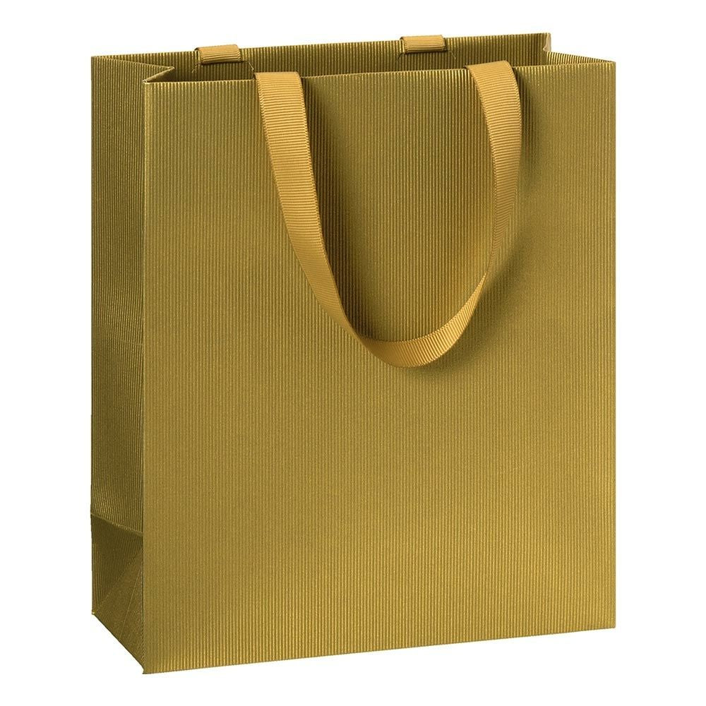 Stewo Geschenktasche One Colour Gold – 180 × 210 × 80 mm – 1 Stk. – Weihnachten