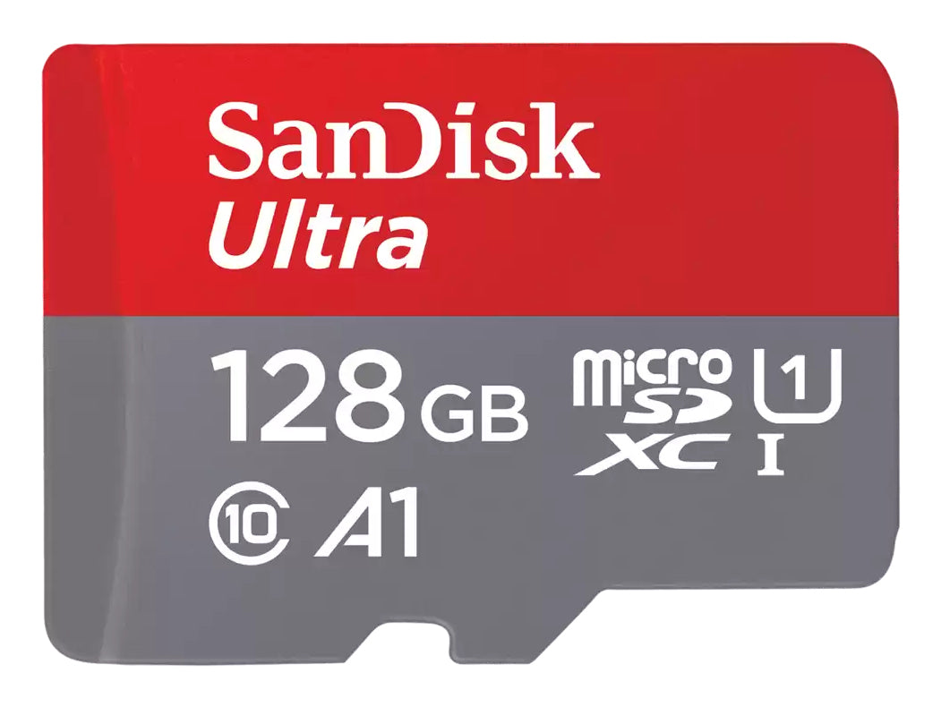 SanDisk Ultra SDSQUAB-128G-GN6MT Speichergerät – 128 GB, microSDXC UHS-I Klasse 10 A1, 2er-Pack
