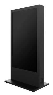 Hagor Digital-Signage-Stand für 75" Displays – abschliessbar – anthrazit – 1'100×2161×680 mm – 6459