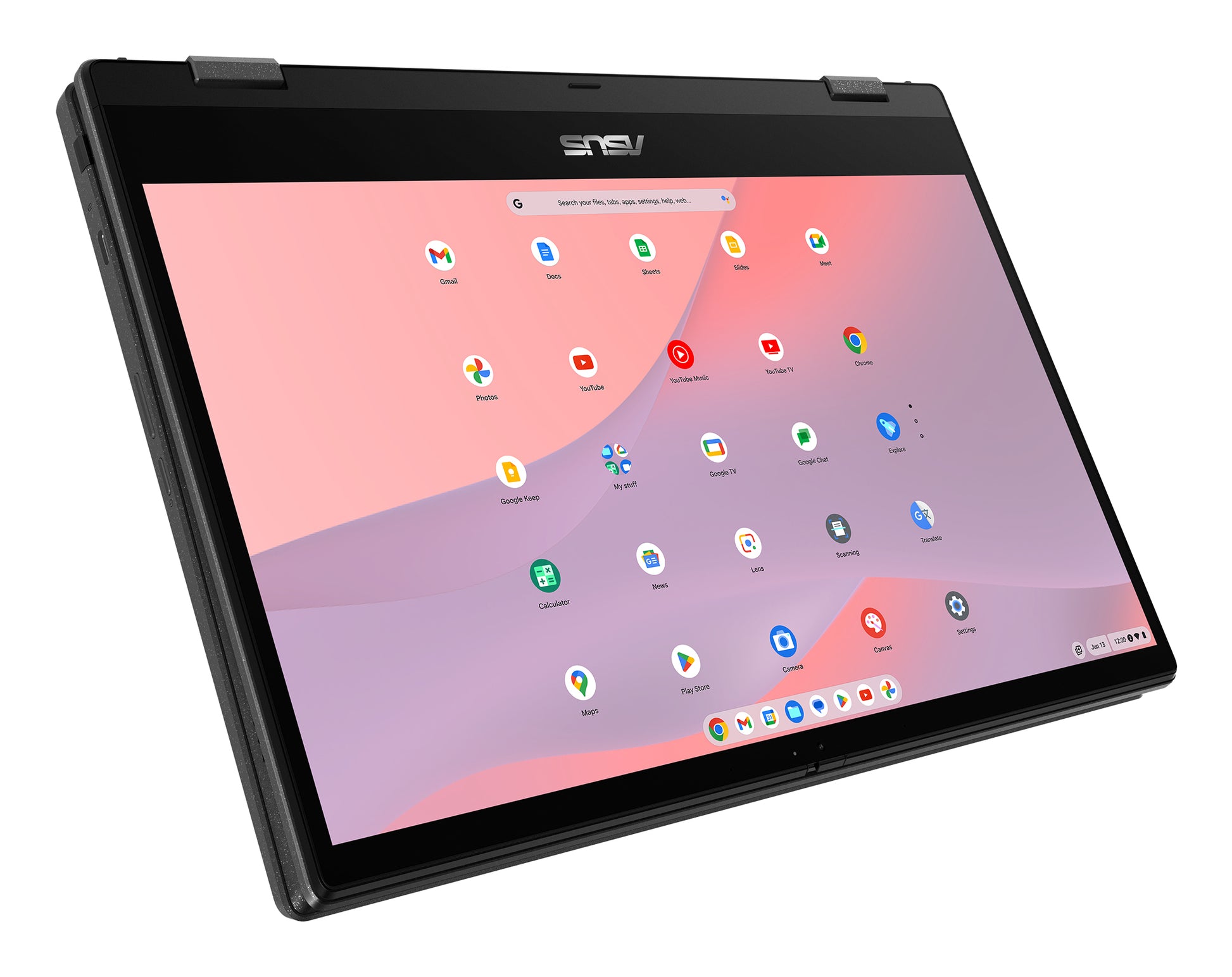 ASUS Chromebook CM14 Flip CM1402FM2A-EC0277 – 14", 128 GB, 8 GB RAM, WLAN, ChromeOS, Grau