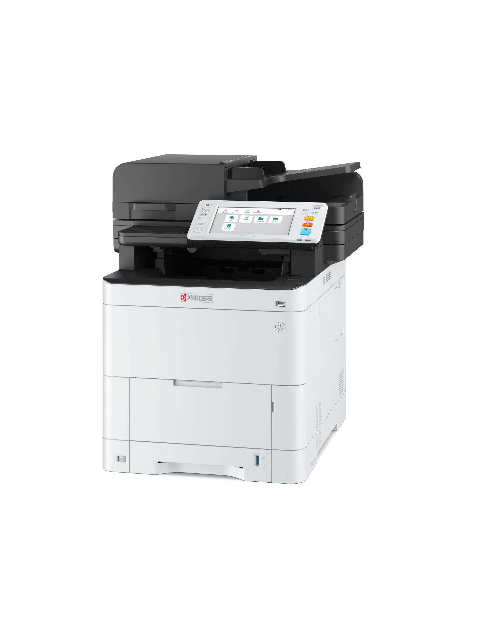 Kyocera ECOSYS MA3500CIX – Farbiges Laser-MFP A4, 3-in-1 – LAN – Duplex, Duplex-ADF – 35 ppm S/W, 35 ppm Farbe