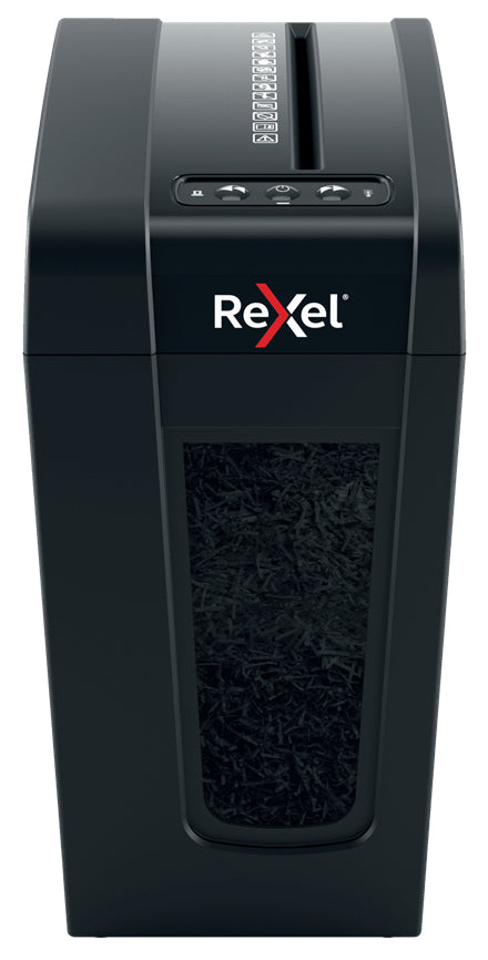 Rexel Secure X8-SL Slimline – Aktenvernichter, DIN P-4, Partikelschnitt 4 × 40 mm, 8 Blatt, 14 l, A4