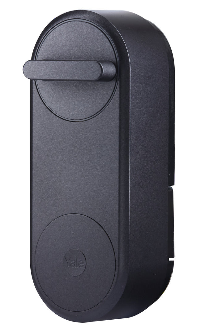 Yale Linus Smart Lock Intelligentes Torschloss – BT 4.2, Android/iOS, kabellos, batteriebetrieben (4× AA), Tür
