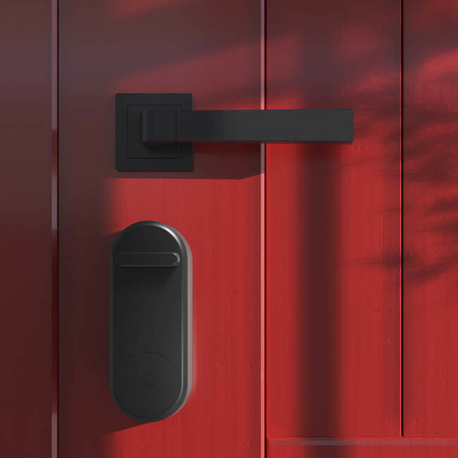 Yale Linus Smart Lock Intelligentes Torschloss – BT 4.2, Android/iOS, kabellos, batteriebetrieben (4× AA), Tür