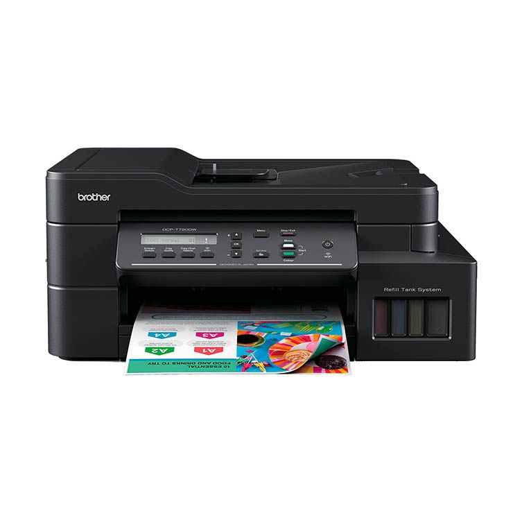 Brother DCP-T525W Tintenstrahl A4 6000 X – MFP – Tintenstrahl, Farbe – A4 – Duplex, Duplex-Scan, ADF – WLAN