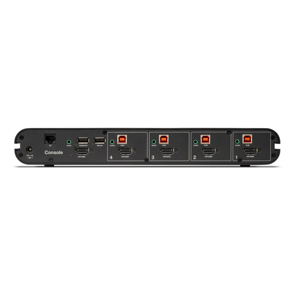 Belkin PP4.0 – KVM-Switch 4×1, DisplayPort/HDMI