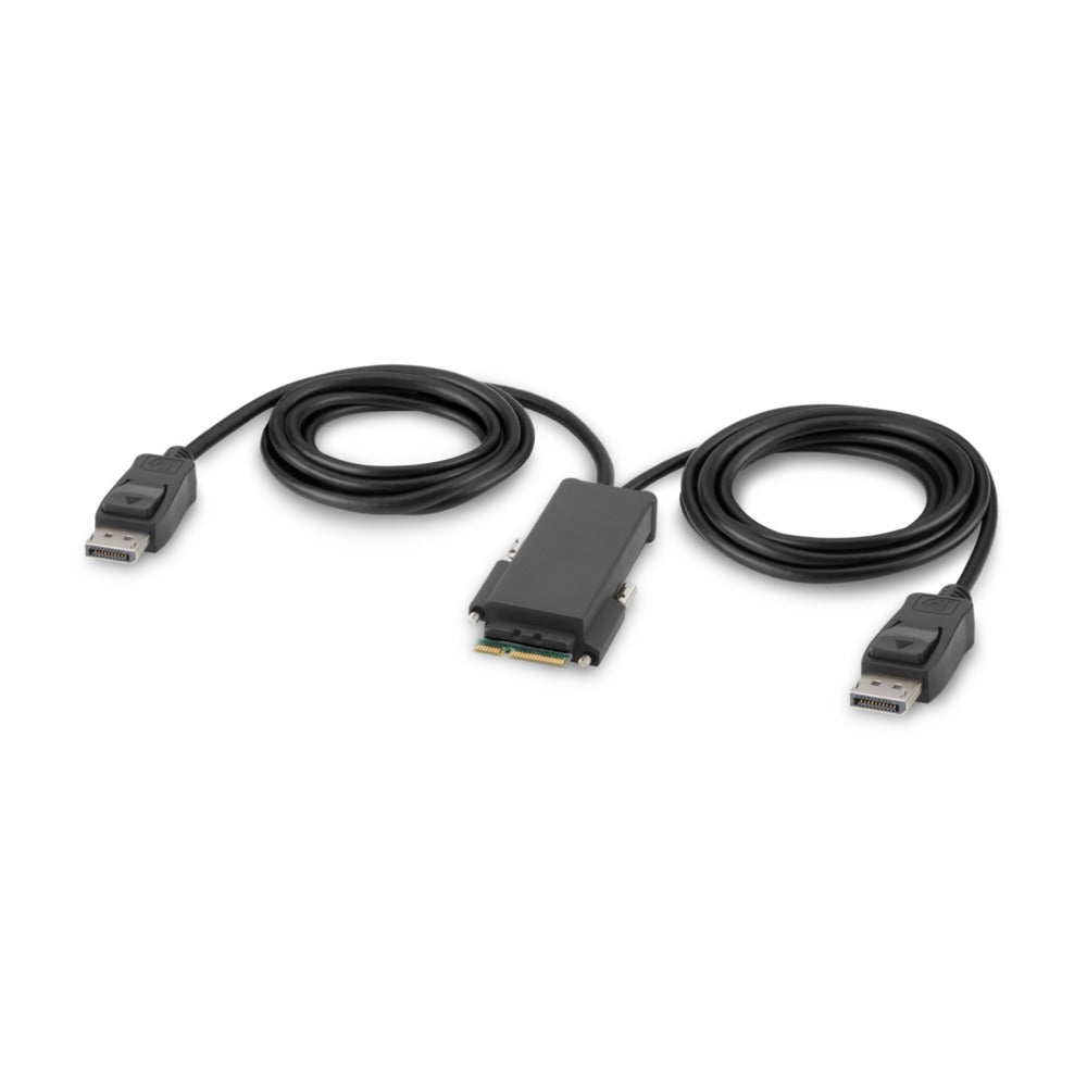 Belkin PP4.0 – KVM-Switch 2×1, Dual-Head DP, modular, sicher, Fernbedienung