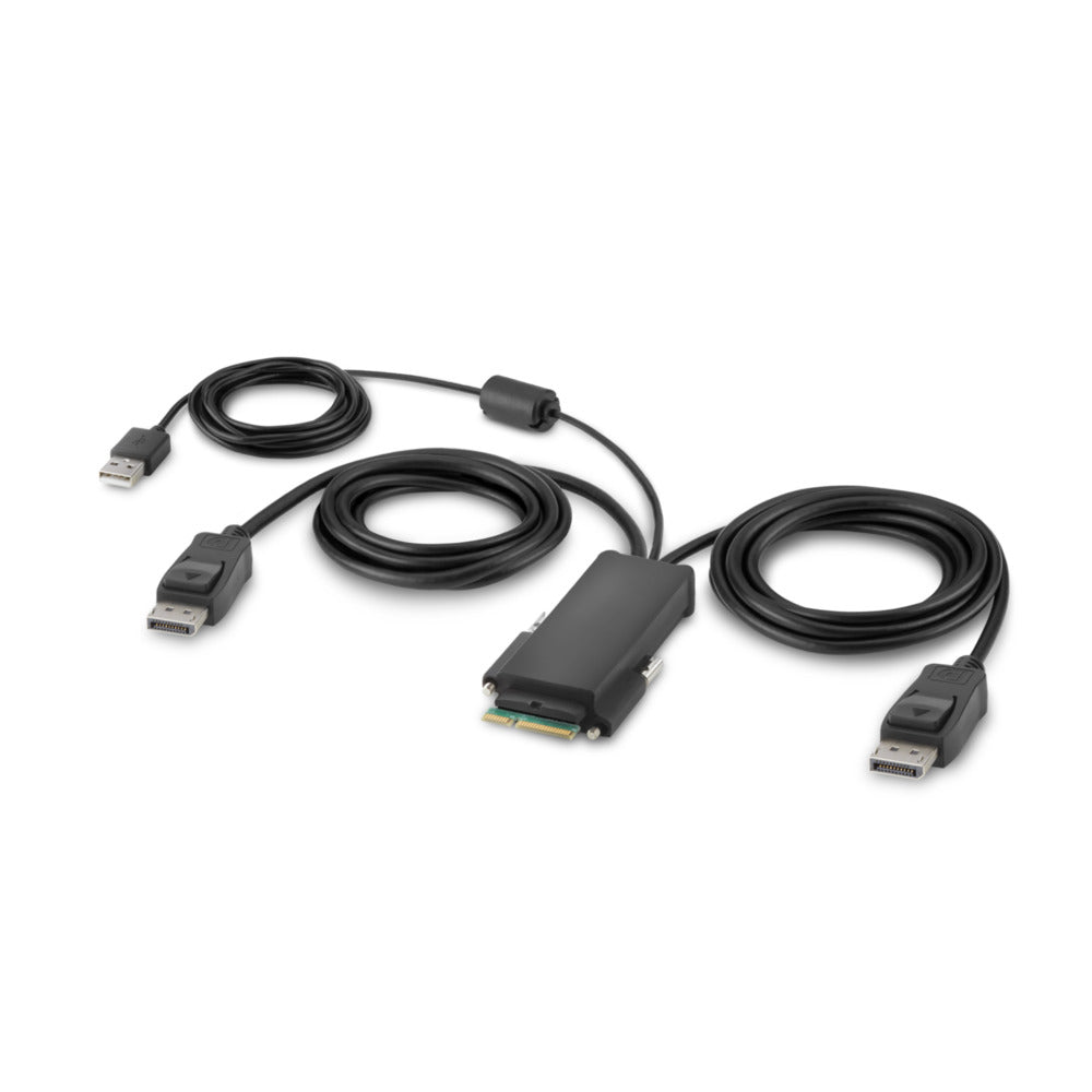 Belkin PP4.0 – KVM-Switch, DisplayPort (Dual-Head), modular, mit Fernbedienung