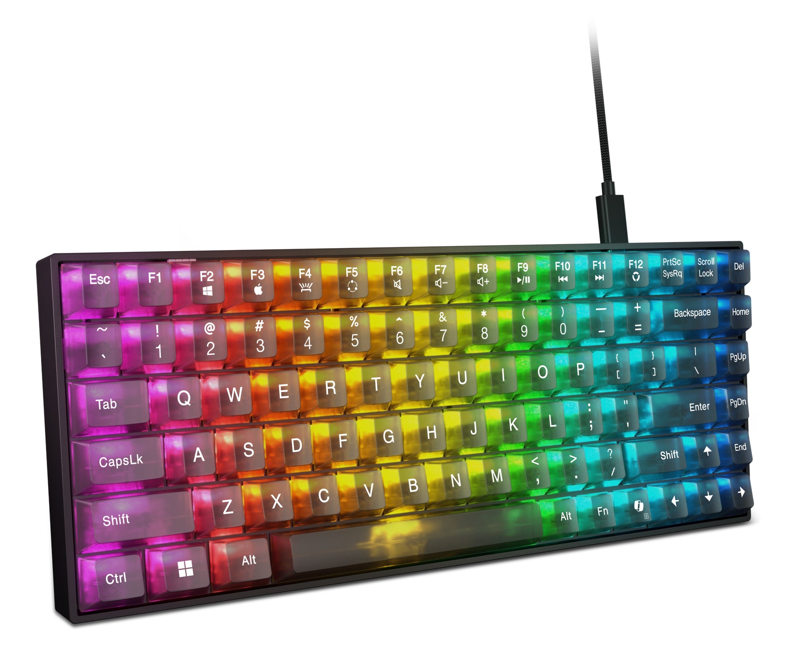 Lenovo Legion K510 Mini Pro – Gaming-Tastatur 75% – mechanisch, RGB – kabelgebunden (USB-A) – QWERTY (US-INT)