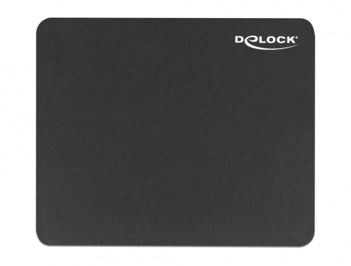 DeLOCK Mauspad – 220 × 180 mm, Schwarz