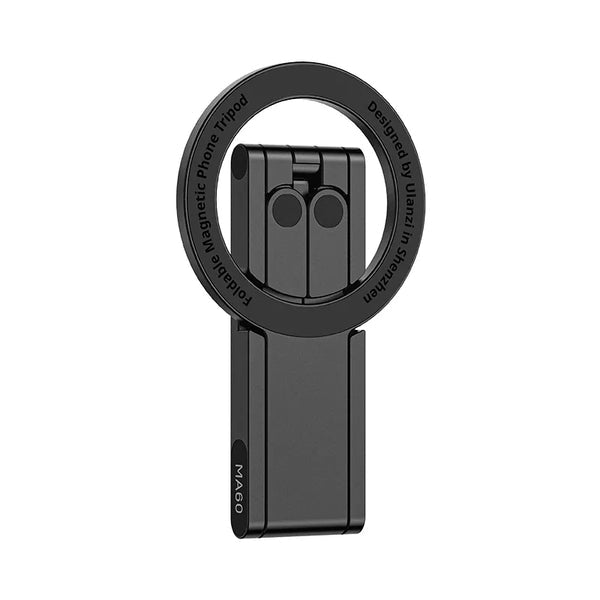 Ulanzi Tischständer, faltbar, MagSafe – für Smartphone – Schwarz, Aluminium