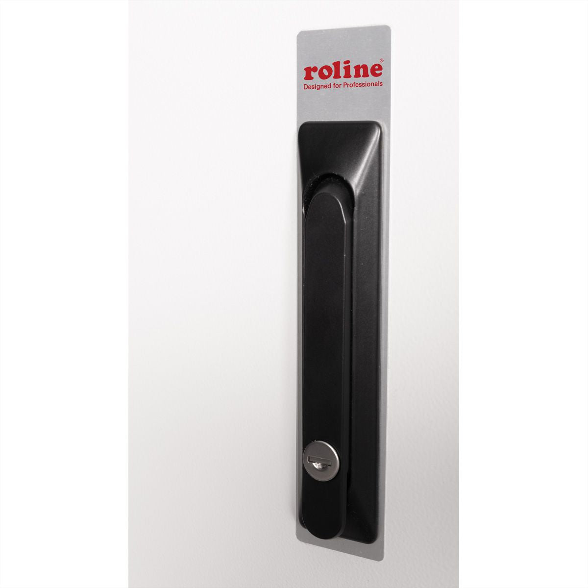 ROLINE Pro – 19" Wandverteiler 12U, IP55, abschliessbar, 600 × 450 × 713 mm, lichtgrau, Stahl