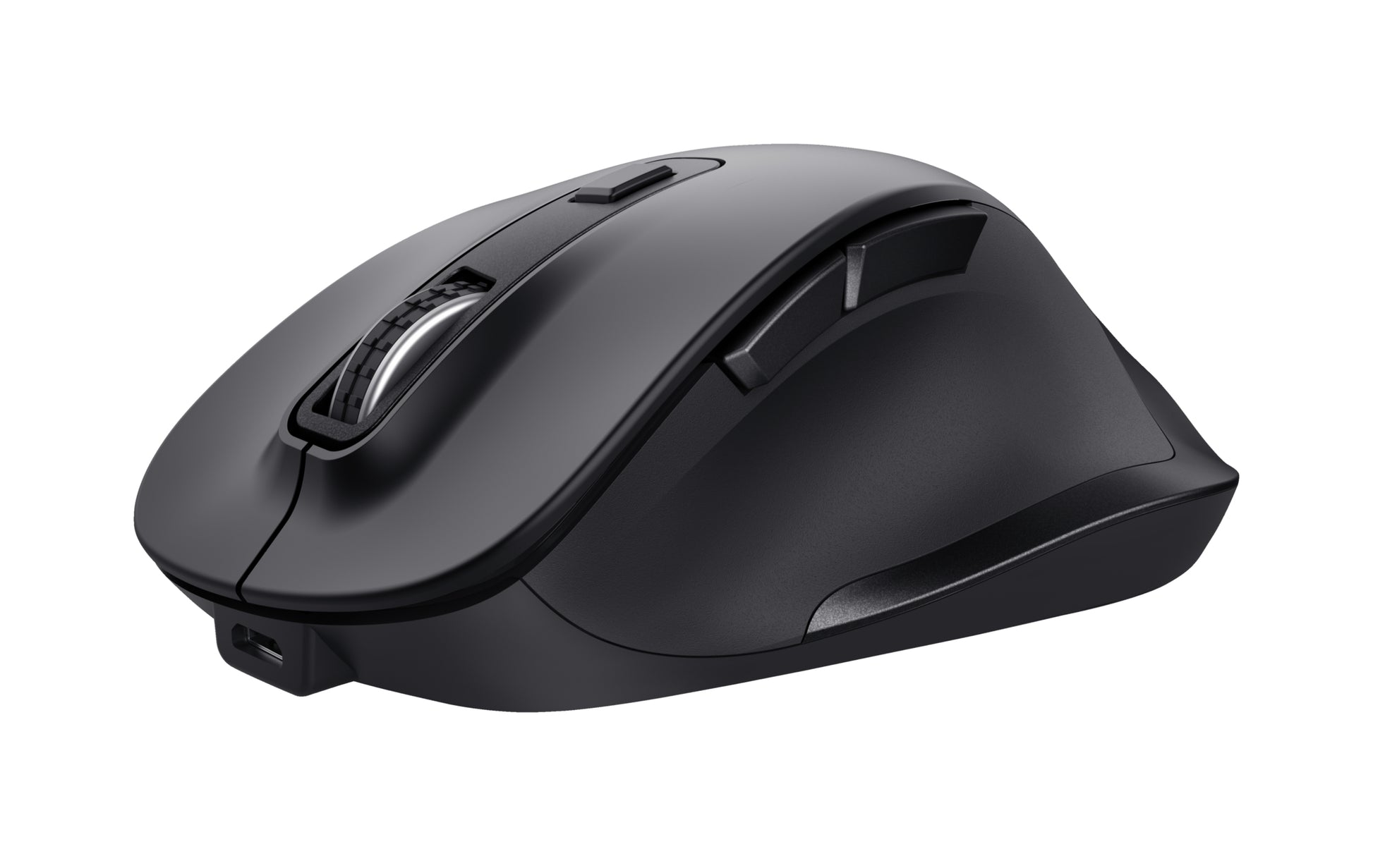 Trust Fyda Eco – Maus – Kabellos (2,4 GHz), 2400 DPI, rechts, Schwarz