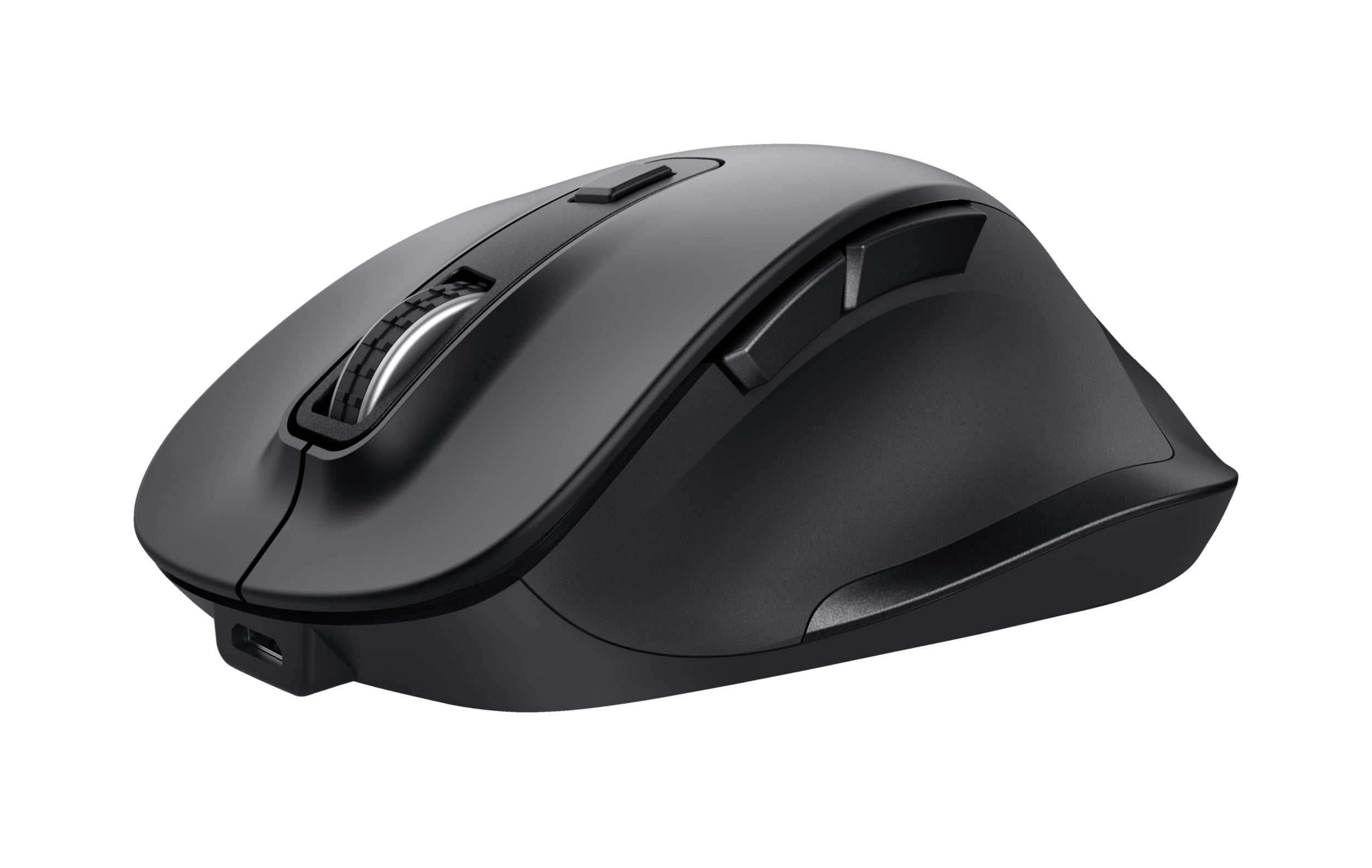 Trust Fyda Eco – Maus – Kabellos (2,4 GHz), 2400 DPI, rechts, Schwarz