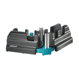 wolfcraft GmbH Wolfcraft Sockelleisten Montage Set – 3 Stück, Grau