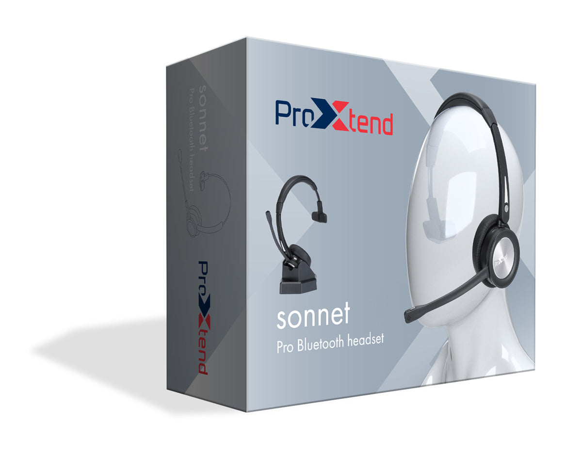 ProXtend Sonnet Wireless Bluetooth – Monophon, Schwarz