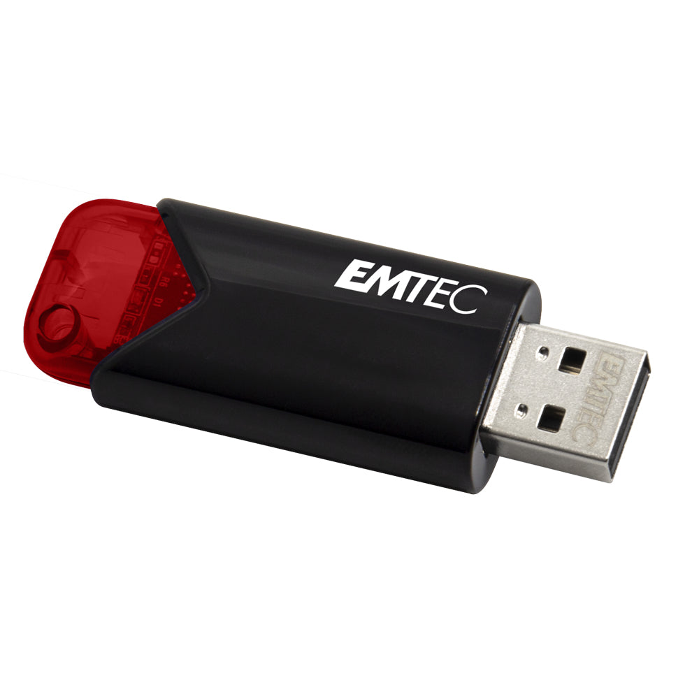 Emtec B110 Click Easy USB-Stick – 256 GB, USB 3.2, rot