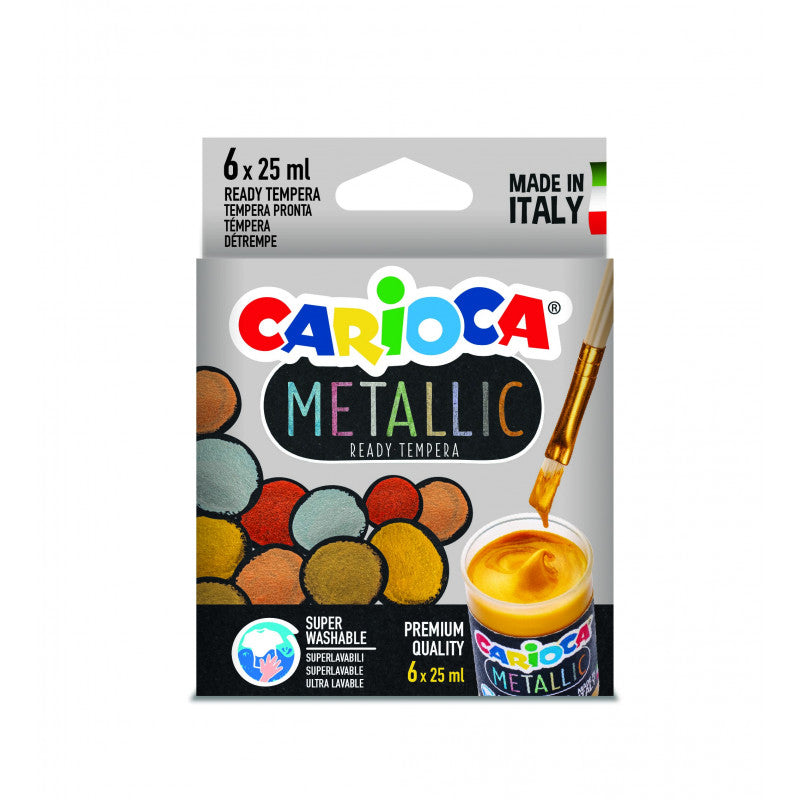 Carioca Gouache – Set – 5 Farben, 5 × 25 ml
