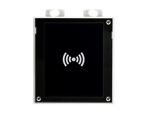 2N Kartenleser IP Verso – 108 × 45 × 131 mm, schwarz, IP54