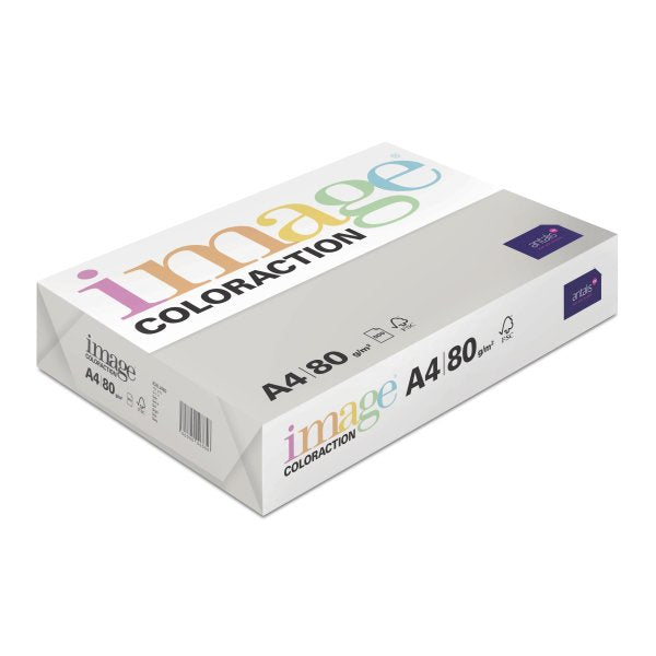 Image Coloraction Farbiges Kopierpapier Grau – A4, 80 g/m², 2'500 Blatt