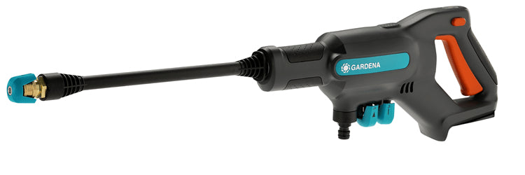 Gardena Reinigungsgerät AquaClean 24/18V P4A – 24 bar, 5 m Schlauch, Grau