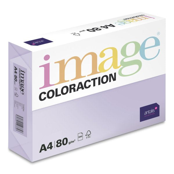 Image Coloraction Farbiges Kopierpapier Lavendel – A4, 80 g/m², 2'500 Blatt