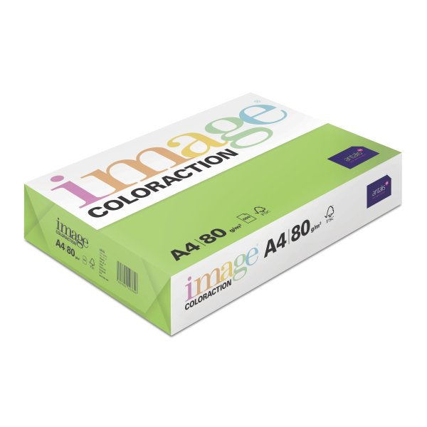 Image Coloraction Farbiges Kopierpapier Dunkelgrün – A4, 80 g/m², 2'500 Blatt