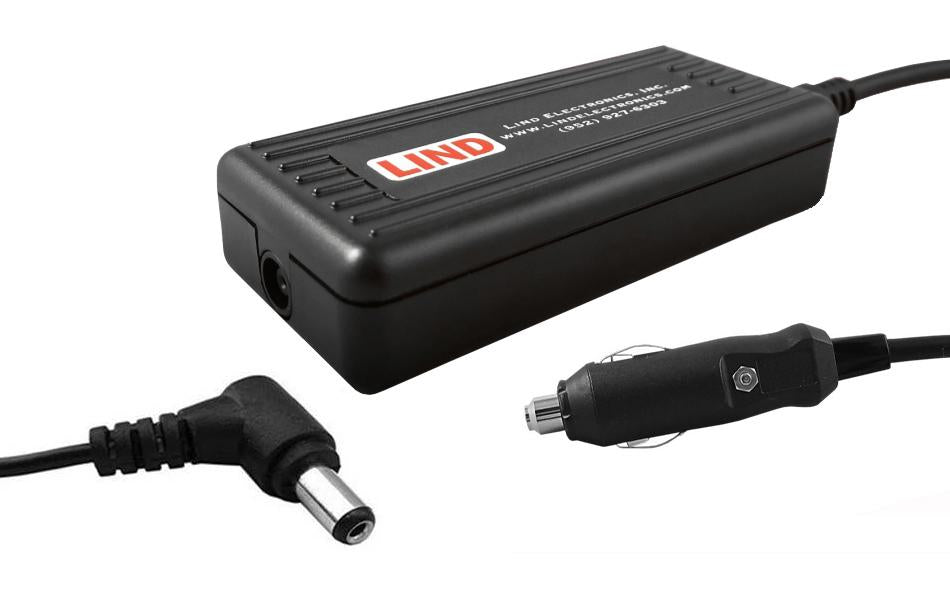 Gamber-Johnson 7300-0444 Auto-Ladegerät 12–32 V – Überstrom-/Kurzschlussschutz – für Panasonic FZ-L1 – Schwarz