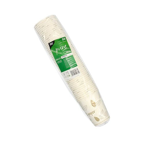 Papstar Trinkbecher, Papier – 2 dl, Beige – FSC – 50 Stk.