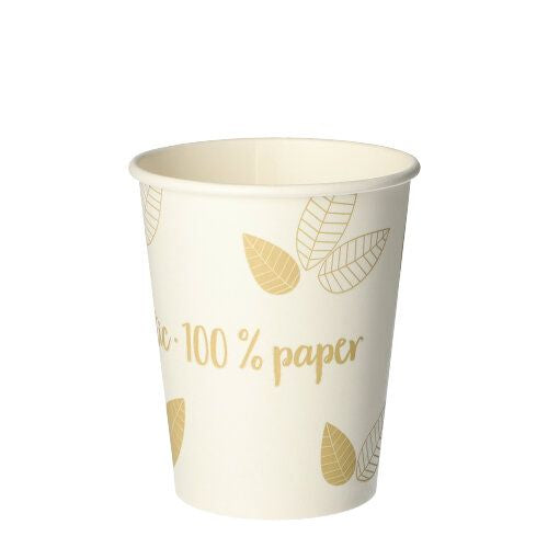 Papstar Trinkbecher, Papier – 2 dl, Beige – FSC – 50 Stk.